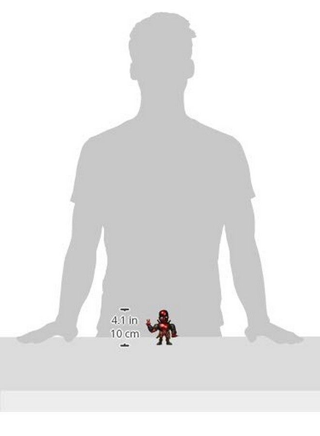 Jada Toys Metalfigs 4" Marvel - Deadpool Collectible Figure, Red - Image 3