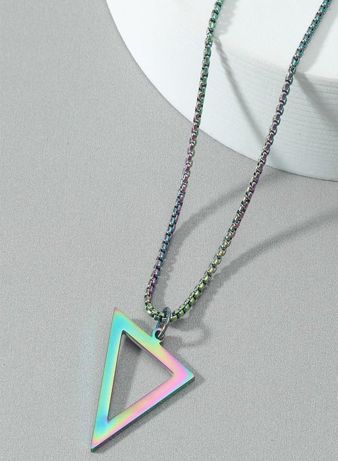 SALTY ALPHA Anti Tarnish Stainless Steel Trifecta Secret Locket Neck Chain for Men | Stylish Pendant Necklace | Jewellery Accessories for Boys | Minimal Jewelry | Gifts for Boyfriend & Husband | Marriage, Birthday | Gift for Valentine Day - Image 4
