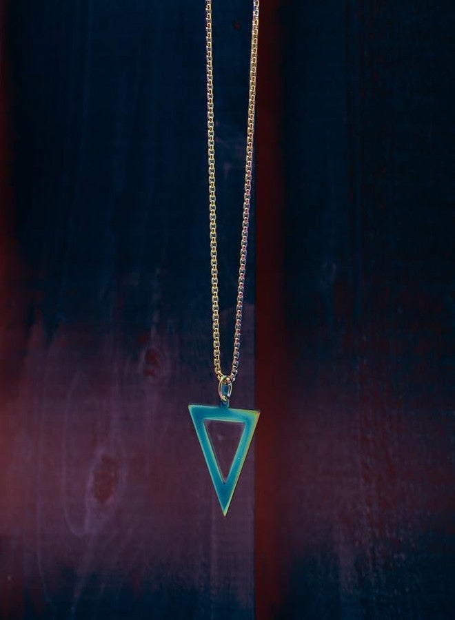 SALTY ALPHA Anti Tarnish Stainless Steel Trifecta Secret Locket Neck Chain for Men | Stylish Pendant Necklace | Jewellery Accessories for Boys | Minimal Jewelry | Gifts for Boyfriend & Husband | Marriage, Birthday | Gift for Valentine Day - Image 5