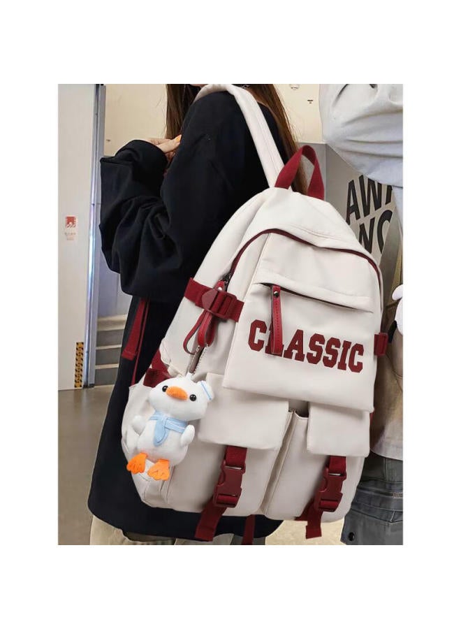 Viney Backpack For Women, Middle And High School Student Bookbag, Large Capacity Lightweight Travel Laptop Backpack, Birthday Gift For Girlfriend - Image 1