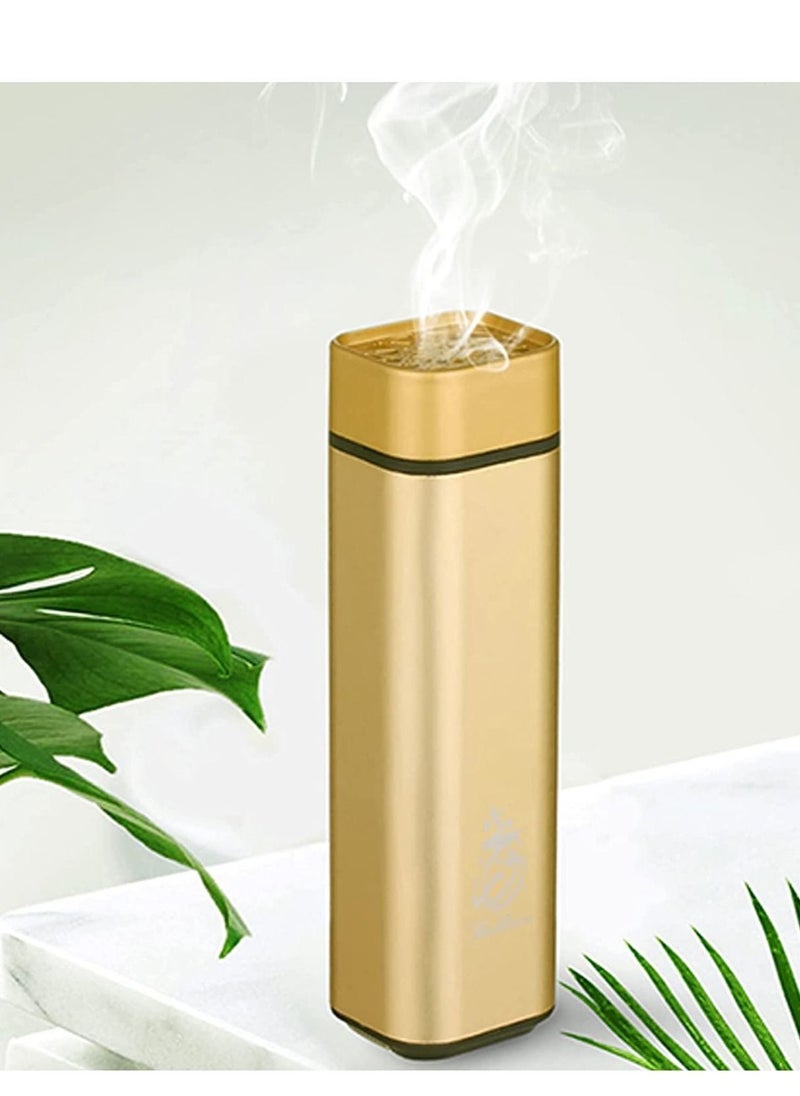 Bakhoor - مبخرة إلكترونية محمولة بمنفذ USB وحامل بخور عربي صغير وموزع روائح عطرية كهربائي ومبخرة عطرية إسلامية ومعطر هواء للسيارة - Image 1