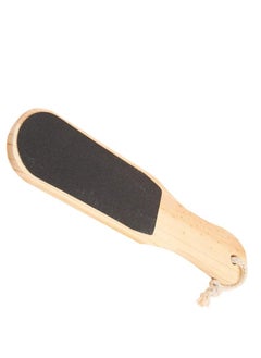 Generic Double Sided Foot File With Wooden Handle brown  - Image 1