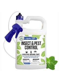 Gallon (128 oz) Insect and Pest Control Peppermint Oil - Natural Spray for Spiders, Ants, and More