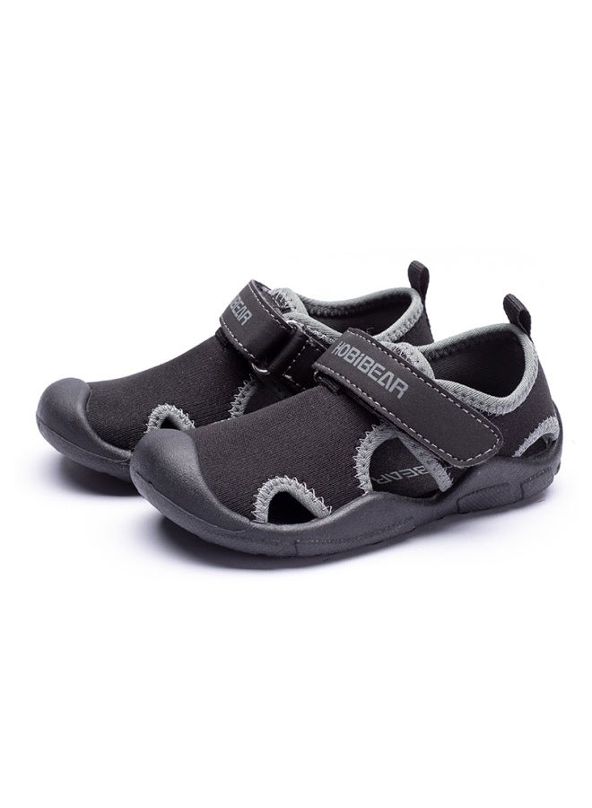 Habib Bear Children's Shoes, Summer Breathable Girls' Soft-soled Sandals, Boys' Closed-toe Beach Shoes For Toddlers