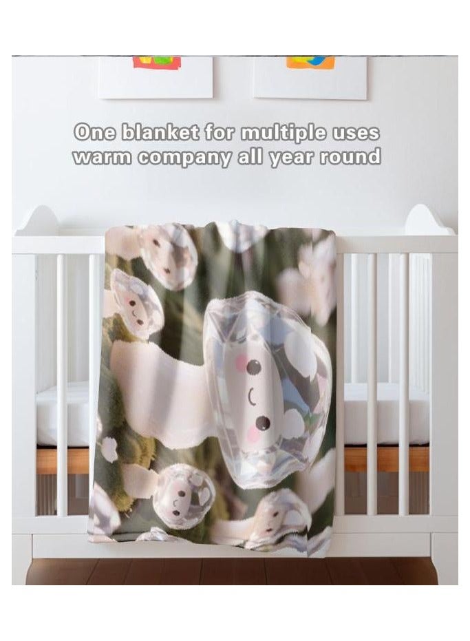 general Flannel thin blanket (warm and comfortable, suitable for sleep, gaming, dust removal and sandproof) 150cm*200cm - 217 - Image 4