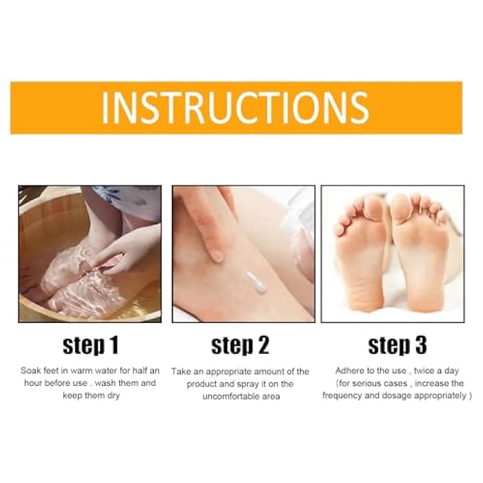 Perfect Foot Spray - Exfoliates Dead Skin & Soften Feet - Get Rid of Dry and Cracked Feet in Seconds - Get Results Since - Generic - Image 3