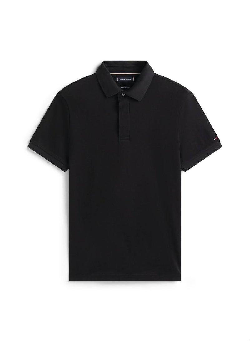 TOMMY HILFIGER Hidden Placket Regular Polo Shirt - Image 5