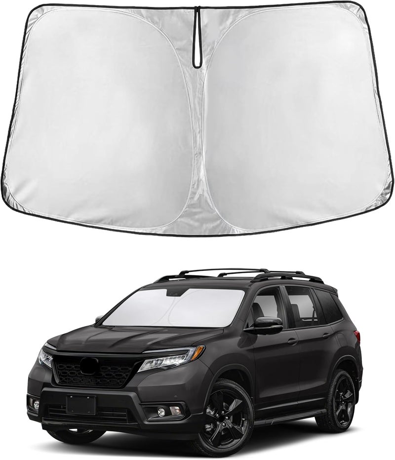 Windshield Sunshade for Honda Passport 2019–2025 | Custom Fit Front Window Sun Shade