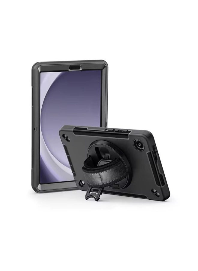Cat - Cot cat-cot  360 rotation three layers protection with strap for Samsung Galaxy Tab A9+ 11inch Model X210/X215 - Image 1