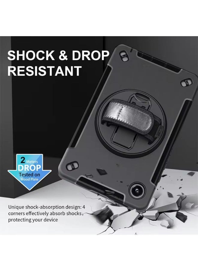 Cat - Cot cat-cot  360 rotation three layers protection with strap for Samsung Galaxy Tab A9+ 11inch Model X210/X215 - Image 3
