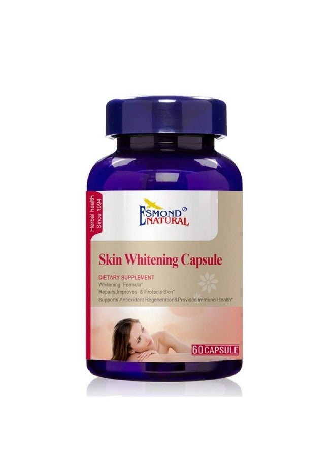 Esmond Natural - : Skin Whitening Capsule (Repairs Improves & Protects Skin) Gmp Natural Product Assn Certified Made In Usa 60 Capsules - Image 1