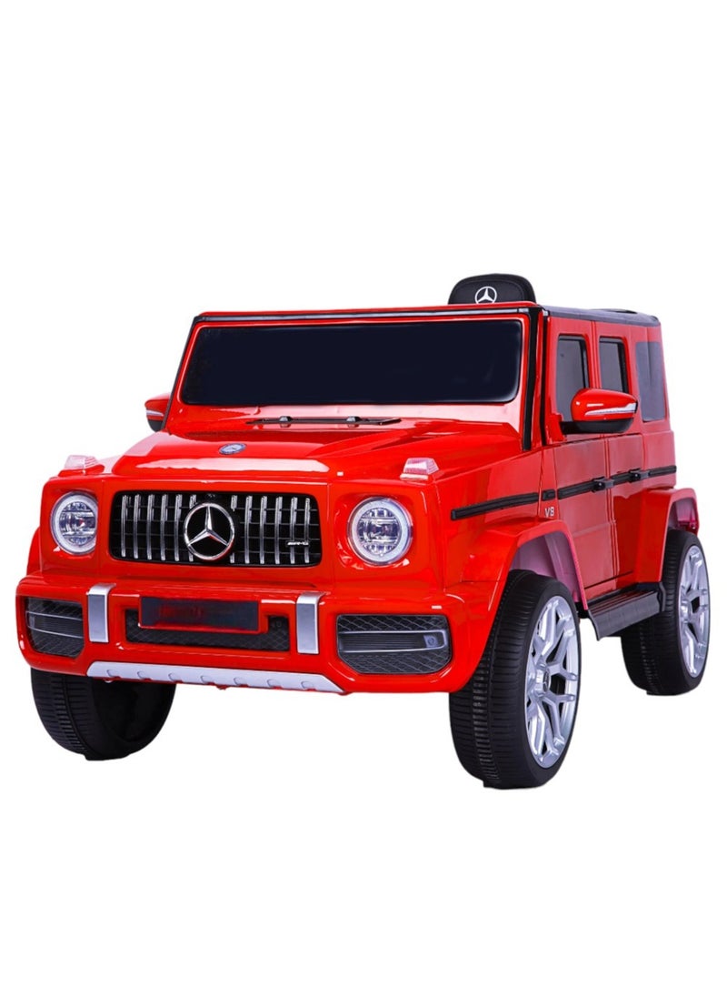 صندوق العاب - سيارة أطفال كهربائية مرسيدس AMG G63 بريموت كنترول ومحركين للأعمار من 3 إلى 8 سنوات - Image 1