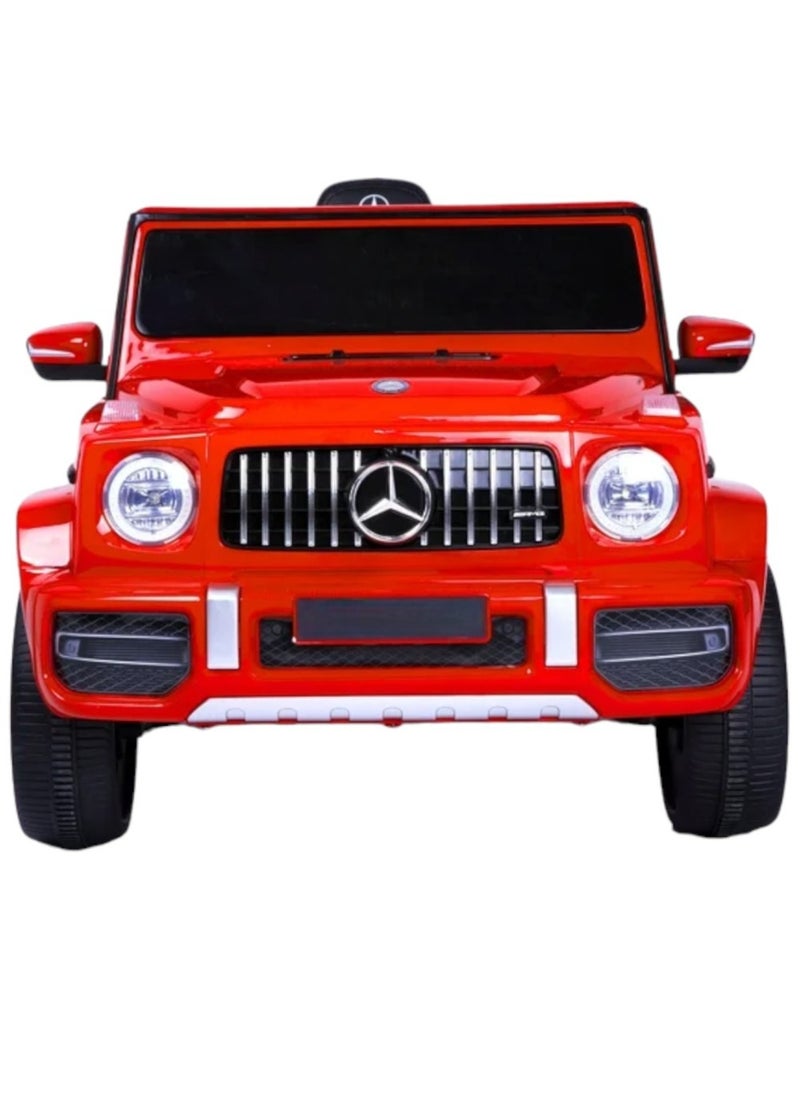 صندوق العاب - سيارة أطفال كهربائية مرسيدس AMG G63 بريموت كنترول ومحركين للأعمار من 3 إلى 8 سنوات - Image 1