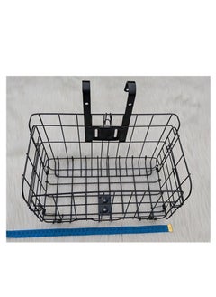 Generic Foldable Bike Basket – Attachable or Hangable Bike Crate, Suitable for Various Bicycles – 32 cm Length × 20 cm Width × 22 cm Height – Easy to Remove and Foldable  - Image 3