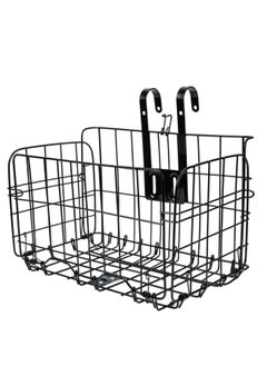 Generic Foldable Bike Basket – Attachable or Hangable Bike Crate, Suitable for Various Bicycles – 32 cm Length × 20 cm Width × 22 cm Height – Easy to Remove and Foldable  - Image 1