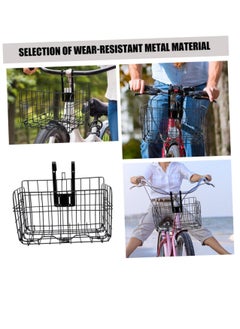 Generic Foldable Bike Basket – Attachable or Hangable Bike Crate, Suitable for Various Bicycles – 32 cm Length × 20 cm Width × 22 cm Height – Easy to Remove and Foldable  - Image 5