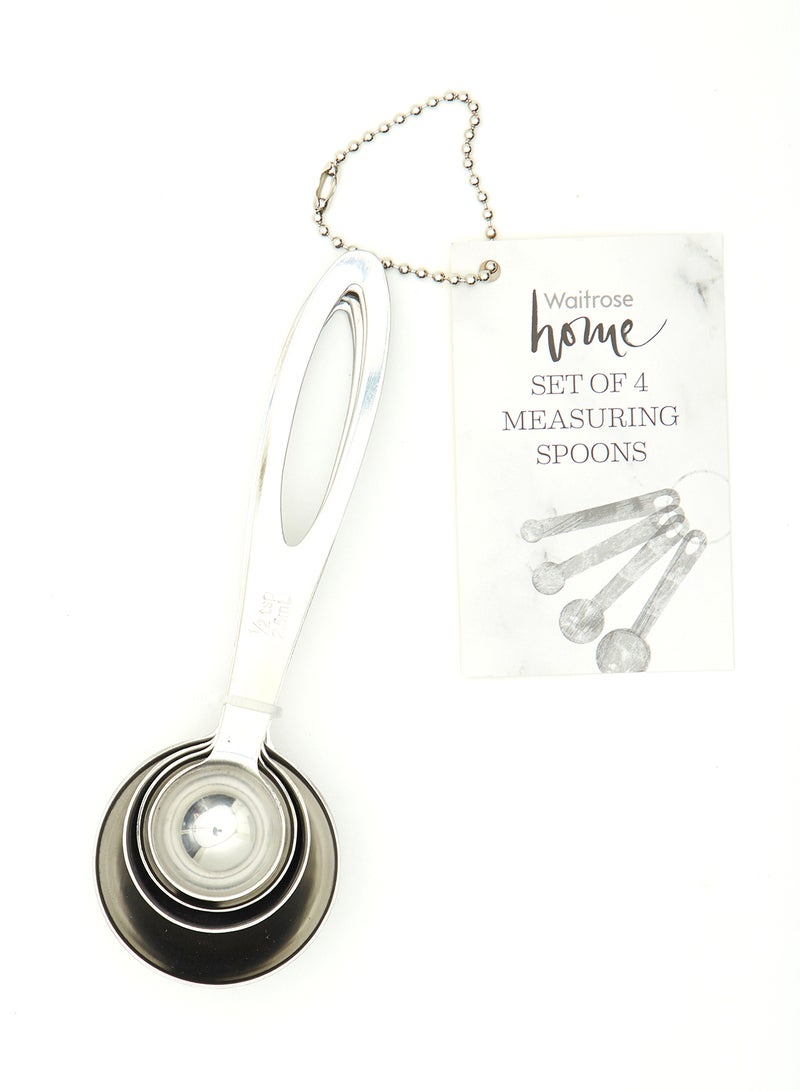 ويت روز طقم ملاعق قياس من 4 قطع - Image 1