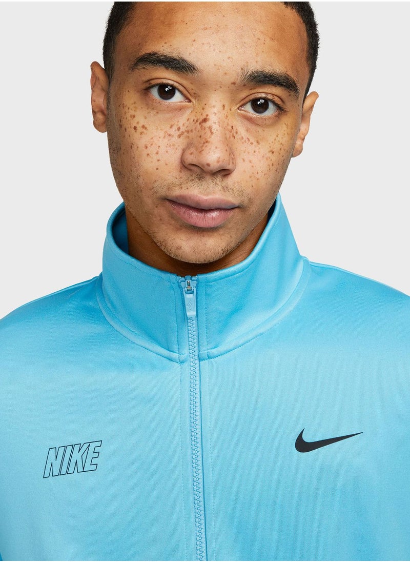 Nike - Nsw Repeat Swoosh Track Jacket - Image 1