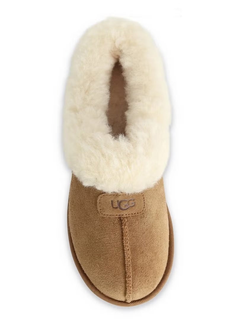 UGG Tazzette Women’s Cozy Casual Slippers – Chestnut | Flat Comfort Wear - Image 5