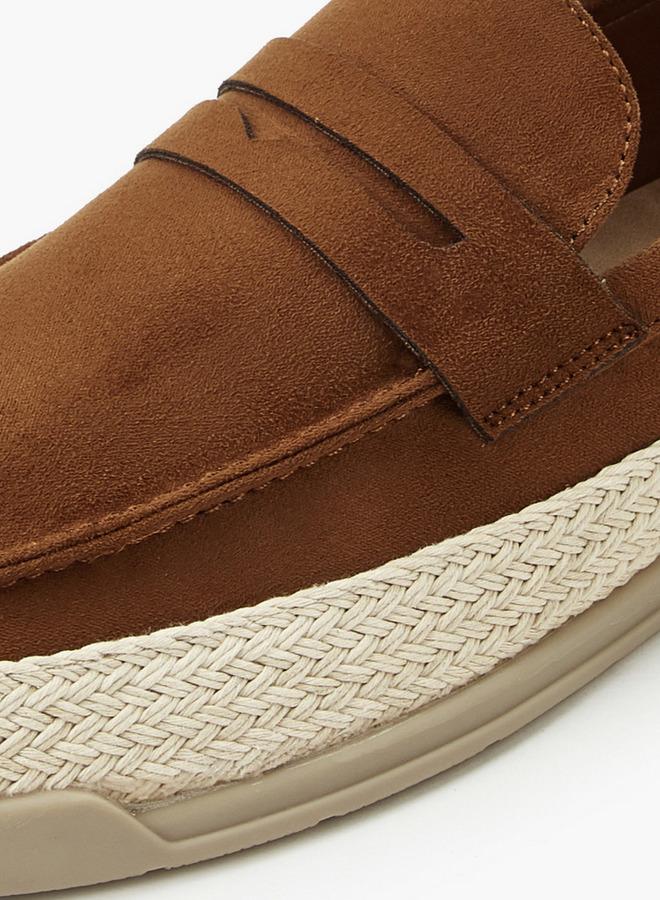 Peppermint Men Textured Espadrilles Loafers - Image 4