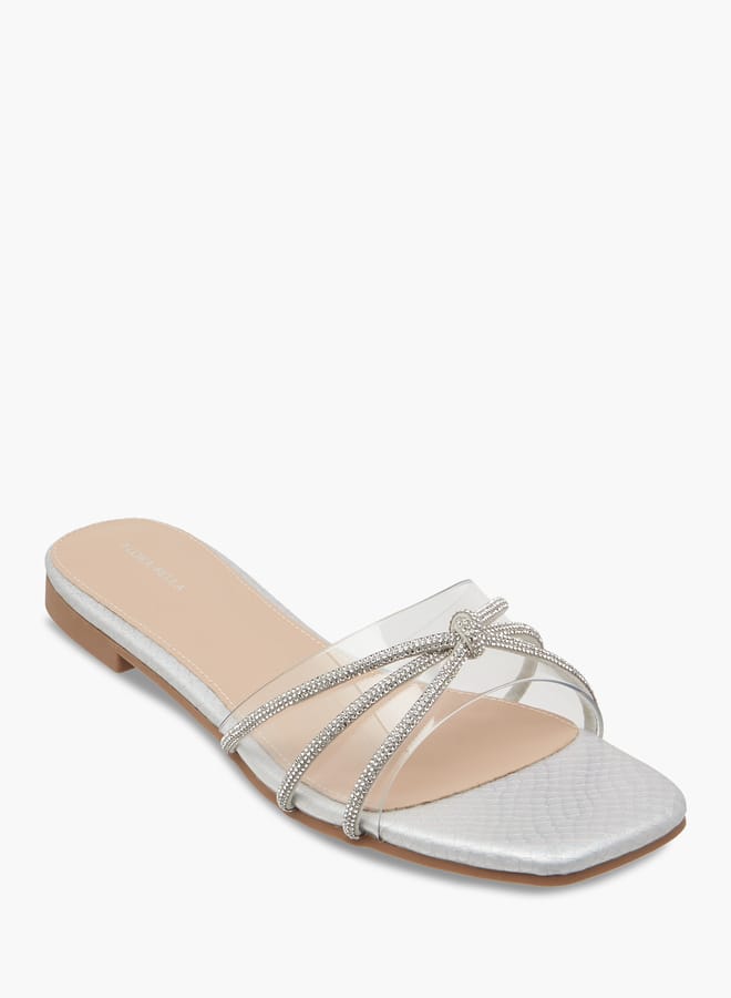 Flora Bella By Shoexpress Women Embellished Slip-On Sandals  - Image 2