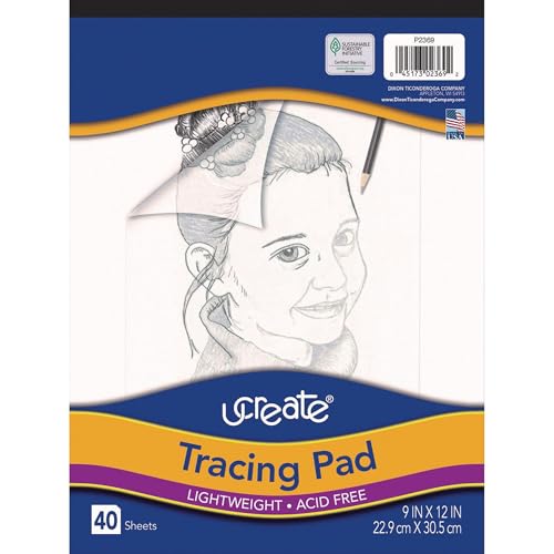 Pacon Art1st Tracing Paper Pads 9 in. x 12 in. - Image 1