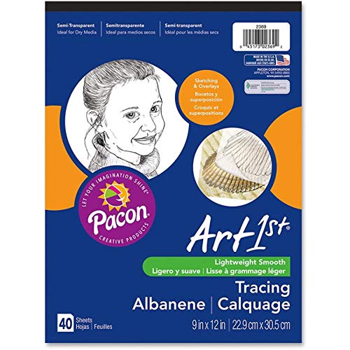 Pacon Art1st Tracing Paper Pads 9 in. x 12 in. - Image 3