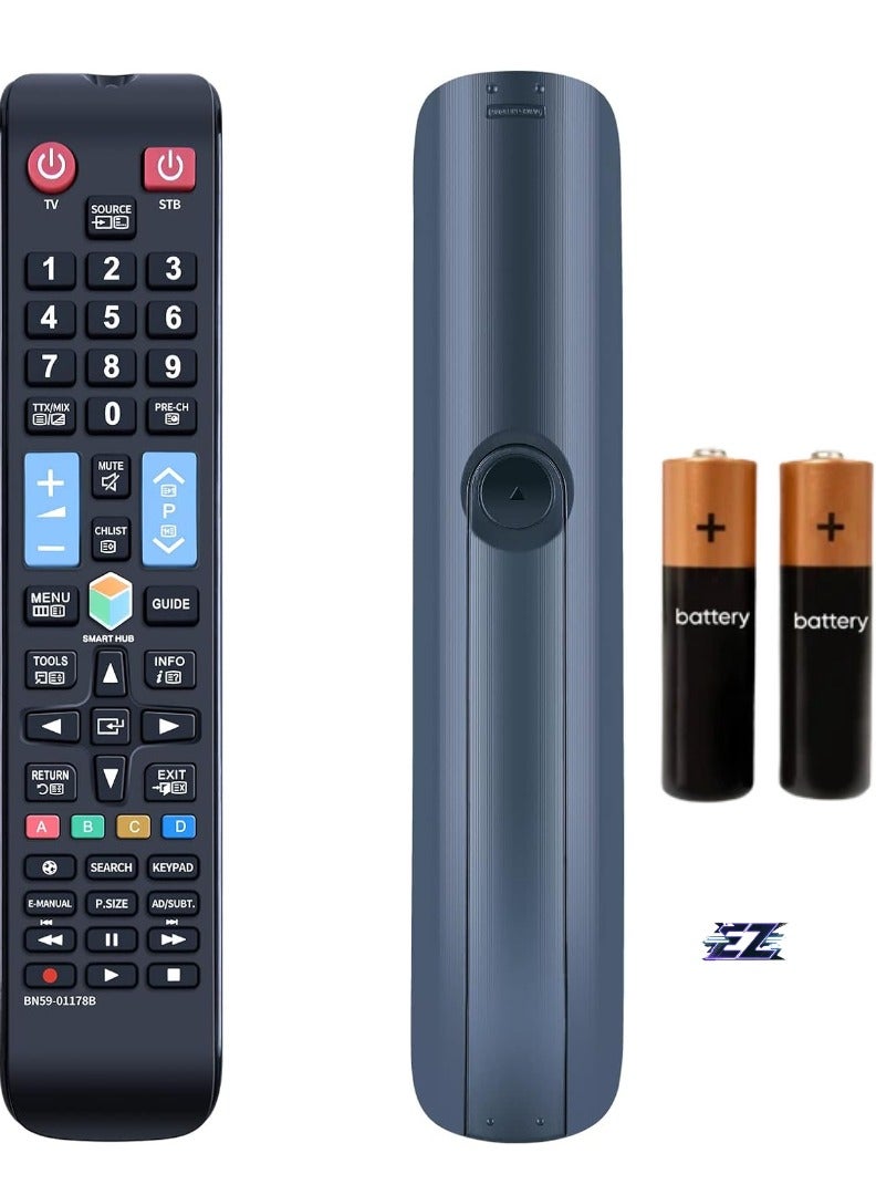 ELTRAZONE BN59-01178B Replacement Remote Control for Samsung TV – Compatible with UE32H5500, UE40H5570, UE55H6200, UE32H5303AK, UA55H6300AW, UA60H6300AW – Easy Control, Battery Included - Image 1