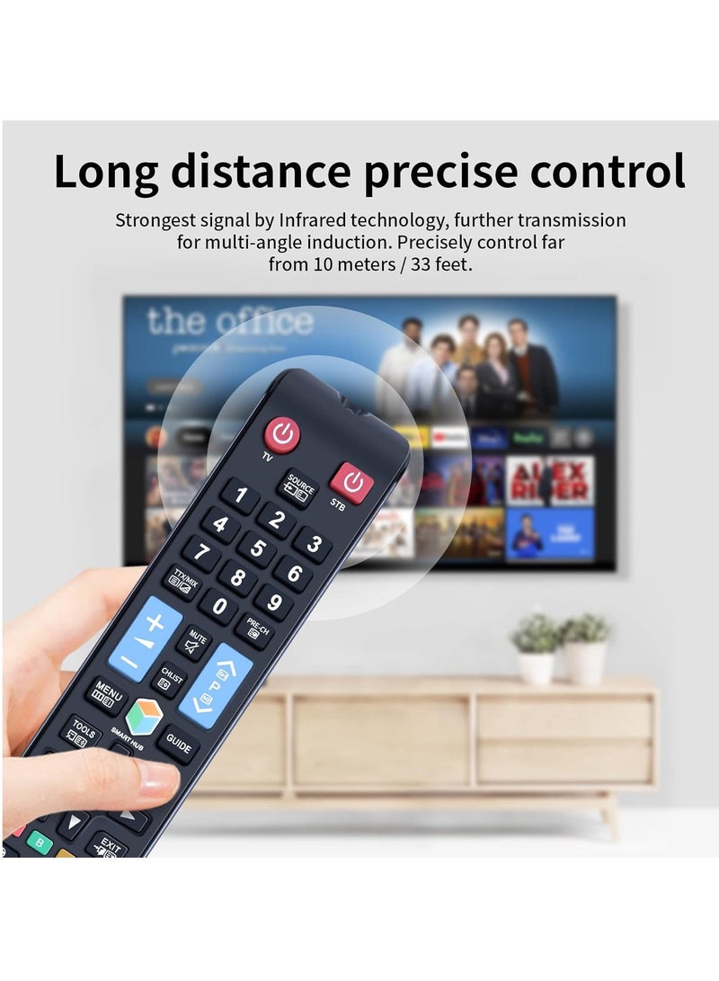 ELTRAZONE BN59-01178B Replacement Remote Control for Samsung TV – Compatible with UE32H5500, UE40H5570, UE55H6200, UE32H5303AK, UA55H6300AW, UA60H6300AW – Easy Control, Battery Included - Image 4