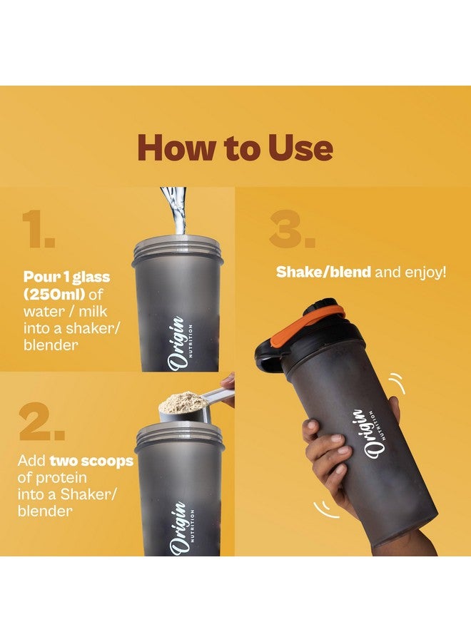 ORIGIN NUTRITION مسحوق بروتين نباتي من أوريجن نيوترشن، بنكهة مانجو مانيا مع 25 جرام من البروتين النباتي، خالي من الجلوتين، خالي من الصويا، خالي من الألبان، بدون سكر مضاف، خالي من الصويا، غير معدّل وراثيًا، 20 حصة، 821 جرام - Image 5