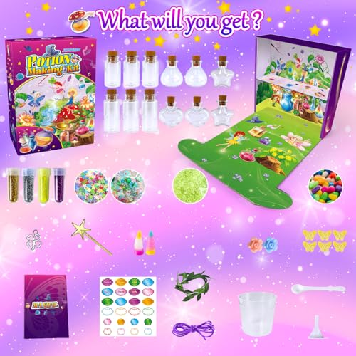 JOPSHEEN Potion Making Kit for Kids DIY 12 Potions Crafts Toys Christmas Birthday Gifts for Girls Boys - Image 5