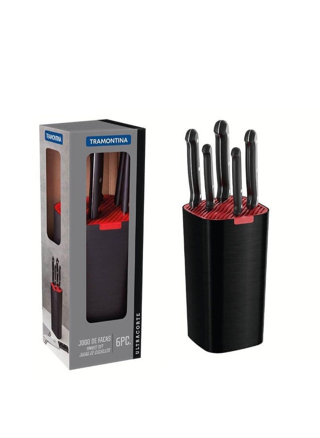TRAMONTINA Ultra-Cut Stainless Steel Knife 6-Piece Set  - Image 2