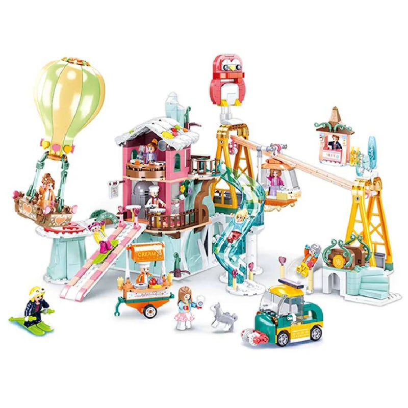 سلوبان مكعبات ارض التزلج علي الجليد 1065 قطعة - M38-B0962 - Image 2