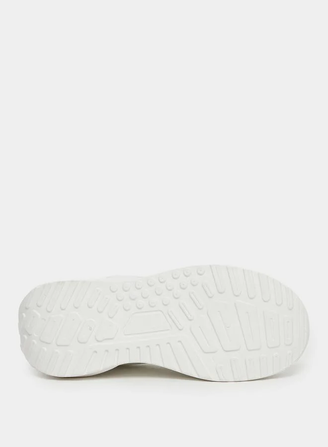 Styli Styli Textured Lace Up Sneakers