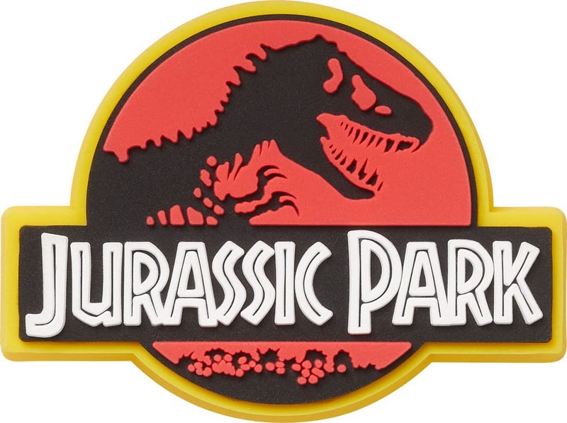 Crocs Jibbitz Jurassic Park Shoe Charms | Jibbitz, Jurassic World Logo, One Size - Image 5