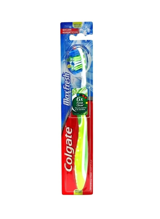 كولجيت فرشاة أسنان ماكس فريش بشعيرات متوسطة متعدد الألوان - Image 2