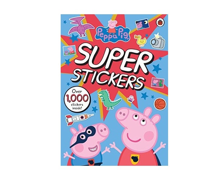 Peppa Pig Super Stickers Activity Book