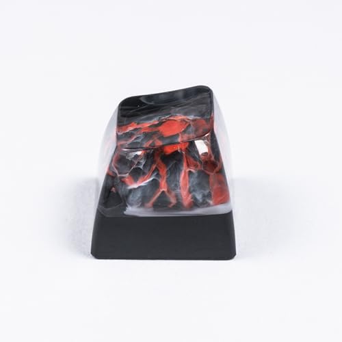 REDQIN ULTRAEQUIP Artisan Keycaps - Epoxy Resin Handmade Keycaps ESC Repalce Key Custom 1U SA Profile fit MX Switches for Mechanical Keyboard (Famous Landscape Series - St.Helens Volcano) - Image 3