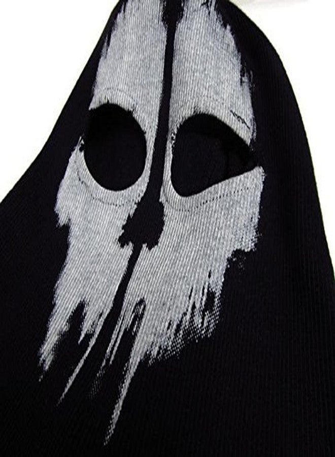 SzBlaZe Unisex Ghost Print Stocking Balaclava Mask Good For War Game Halloween Cosplay (Print 1) - Image 5