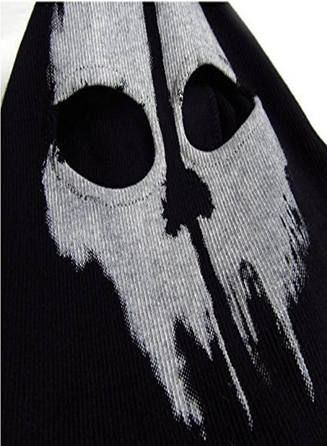 SzBlaZe Unisex Ghost Print Stocking Balaclava Mask Good For War Game Halloween Cosplay (Print 1) - Image 4