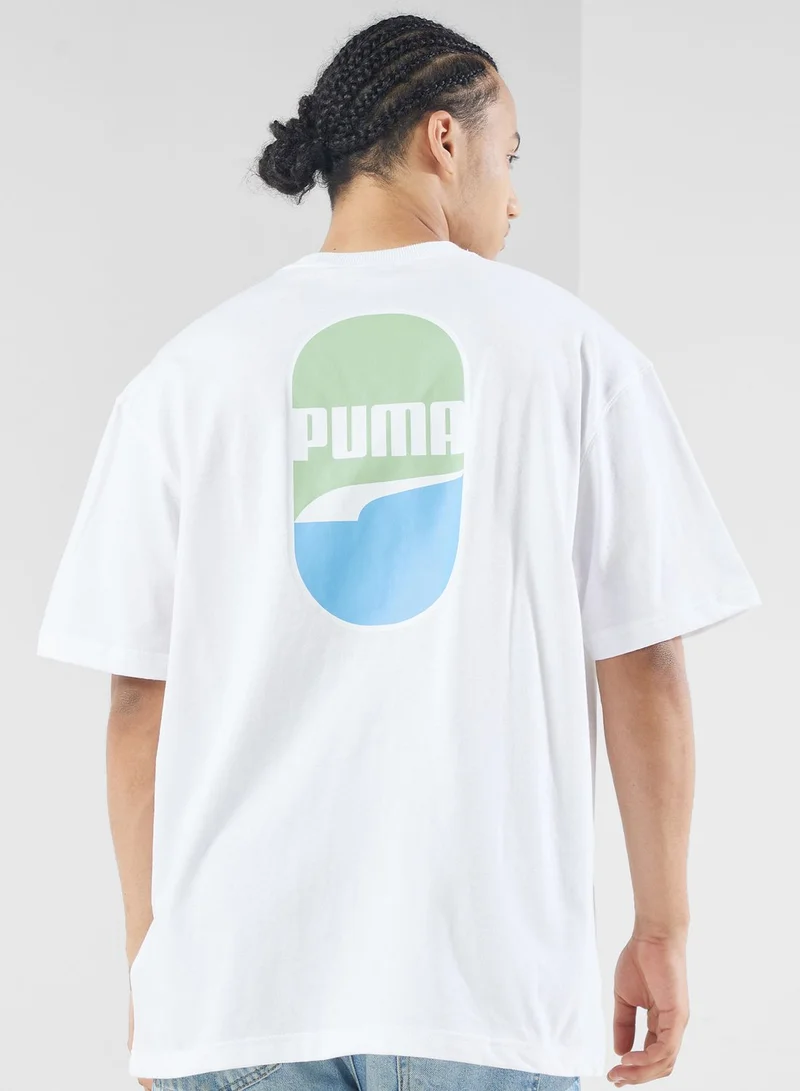 PUMA Downtown 180 Logo T-Shirt