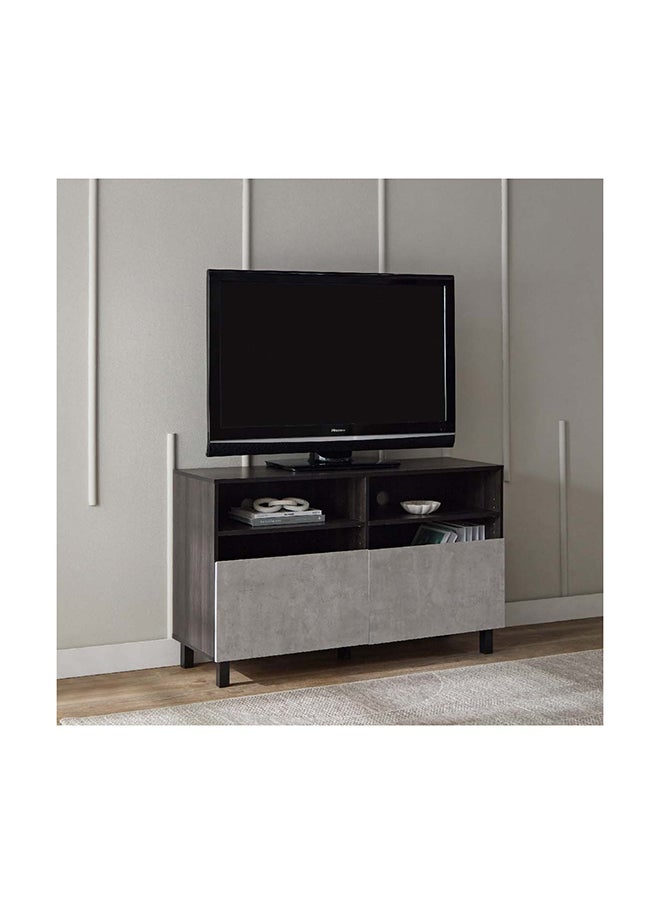 Home Box - Vegas High TV Unit with Door for TVs up to 50 inches 120 x 72 x 40 cm - Image 1