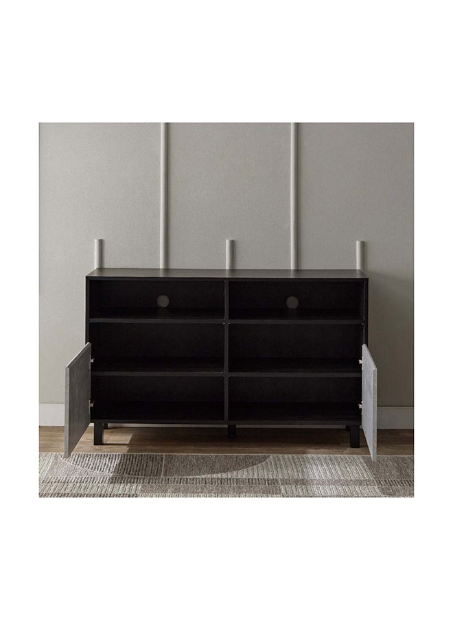 Home Box - Vegas High TV Unit with Door for TVs up to 50 inches 120 x 72 x 40 cm - Image 1