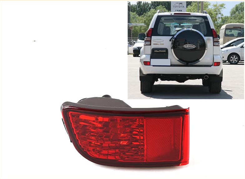 MISIOEK Left Rear Bumper Reflector Light Assembly for 20032005 4Runner 20022009 Land Cruiser Prado 120 Driver Side