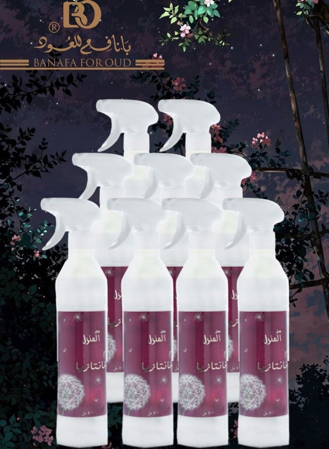 Banafa 9 Pieces Fantazia Air Freshener 500ML - Image 1