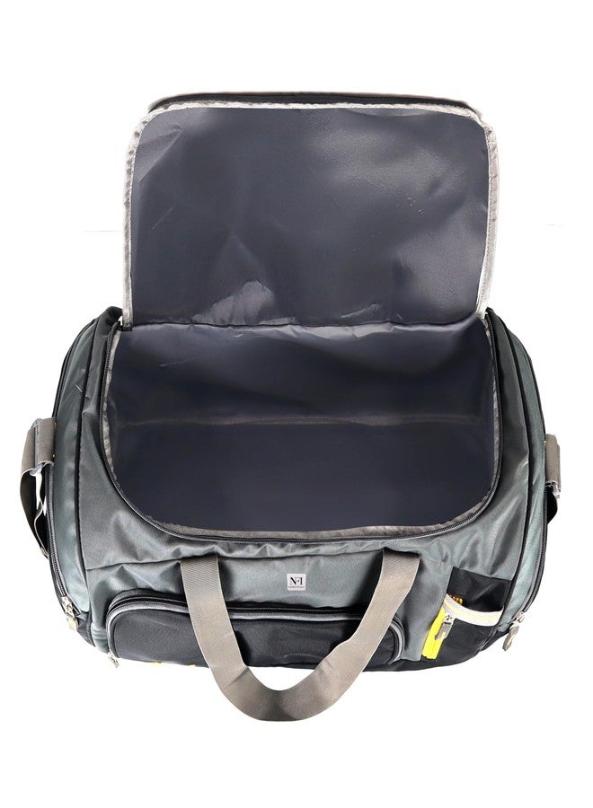 Ayaha Pack of 2 Travel Bag, Weekender Duffle Bag, Luggage Bag for Travelling, Cabin Bag with Adjustable Long Strap, Multi Pockets & Light Weight to Carry (50x25x28cm) 35 litres - Image 5