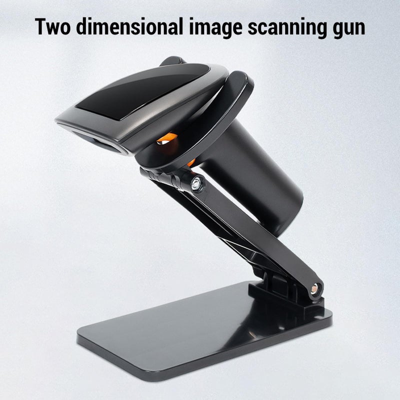 Handheld 1D 2D Barcode Scanner USB Wired Plug and Play with Stand for Warehouse Supermarket - Image 4