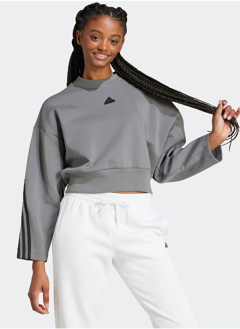 اديداس Future Icon 3 Stripe Sweatshirt