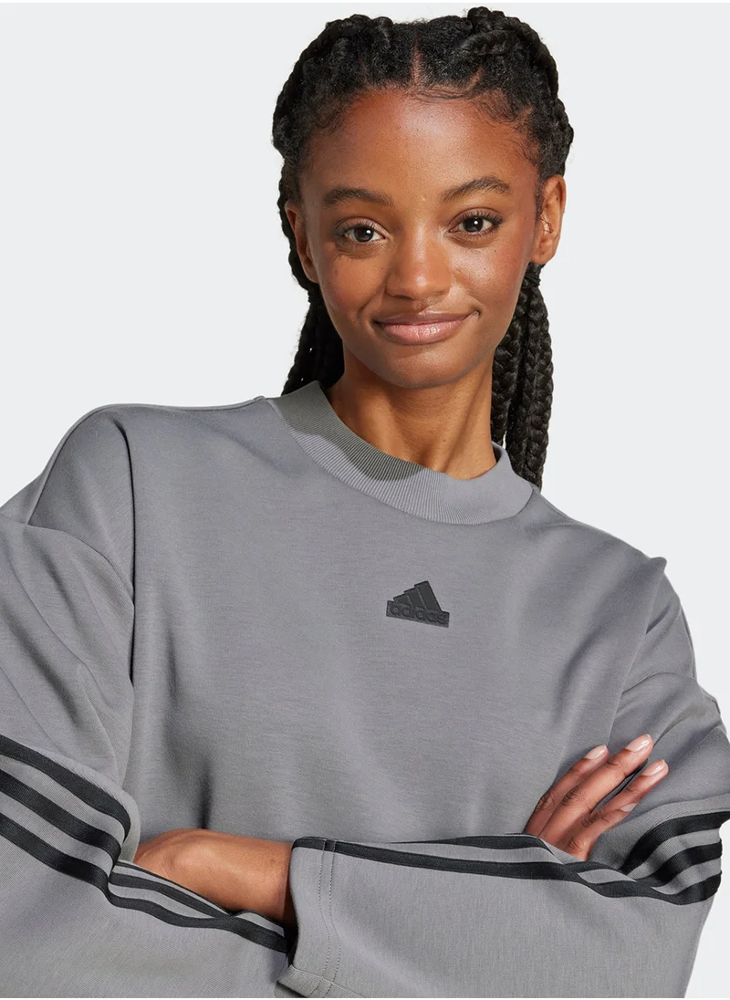 اديداس Future Icon 3 Stripe Sweatshirt