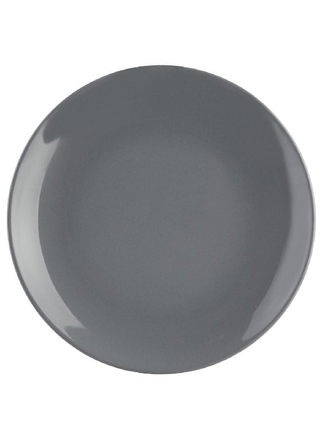 Secret de Gourmet 18-Piece Round Shape Colorama Dinnerware Set Grey 27.5 x 28.5 x 28 cm 154520C - Image 3